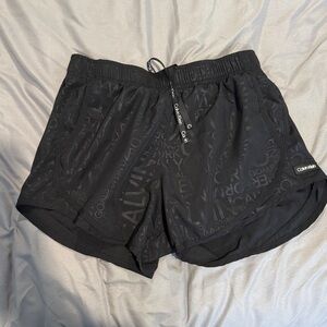 Calvin Klein Women's Black Athletic Shorts